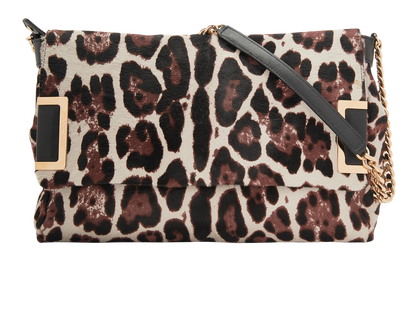 Jimmy Choo Leopard Shoulder, front view